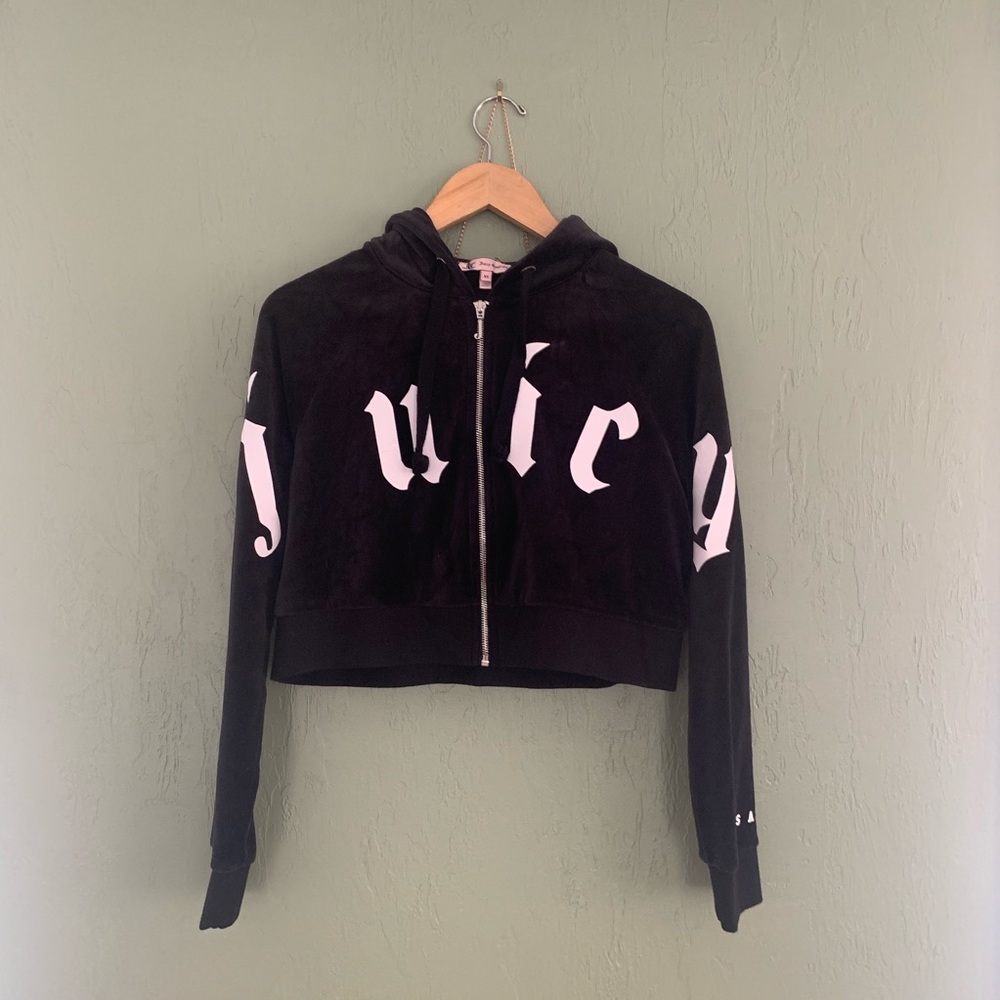 Juicy Couture Crop Hoodie